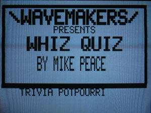 Whiz Quiz